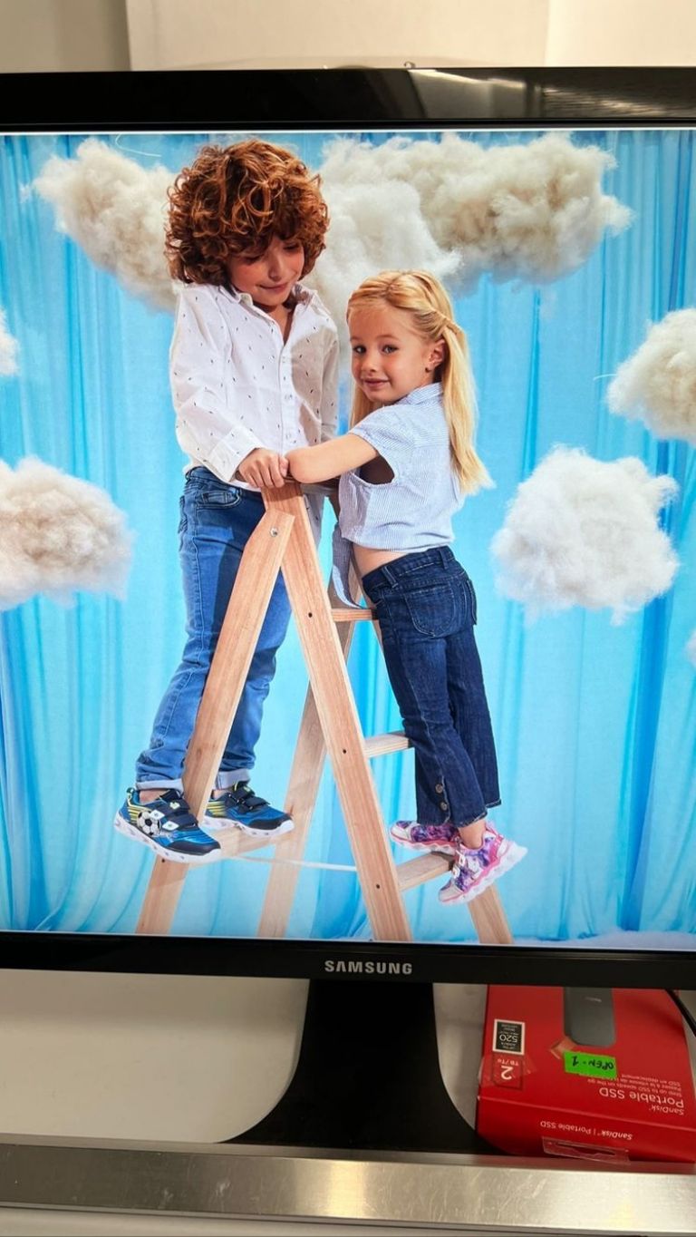 Hija de Luciana Salazar debutó como modelo.