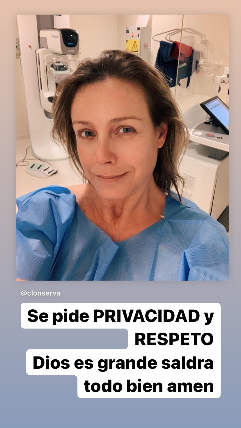 Hijo de Claudia Conserva tras diagnóstico de cáncer de su madre