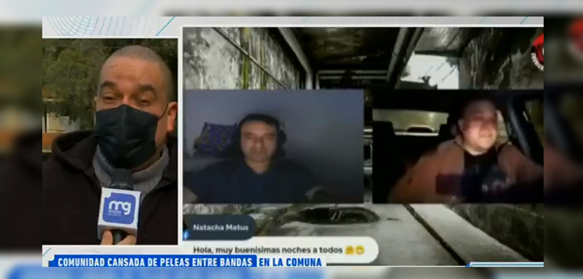 Hombre que realizaba Live de fenómenos paranormales fue asaltado por pandilla en Quinta Normal