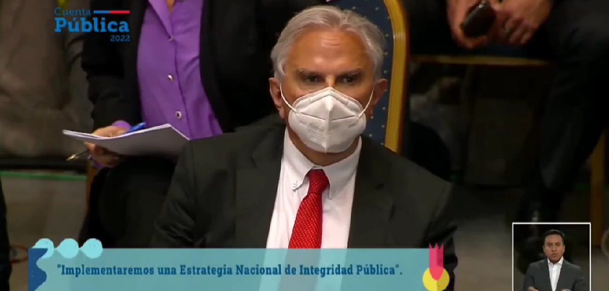 Aparición de Iván Moreira durante Cuenta Pública causó reacciones: Pamela Jiles se mofó en Twitter
