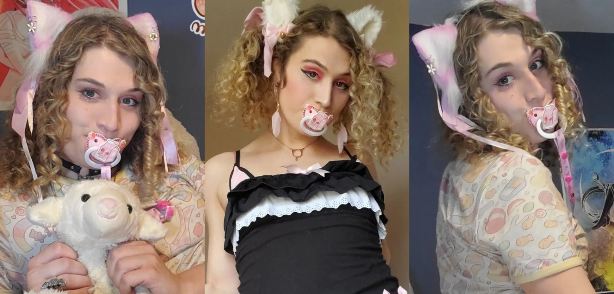 Tiene 28 años y lleva una vida como bebé: usa pañales y chupete cuando vuelve de su trabajo