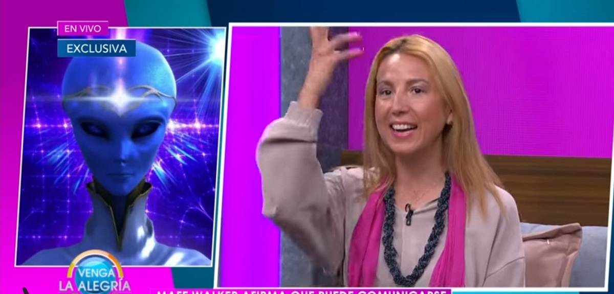 ¿Quieres hablar con ellos? Esto cobra Mafe Walker por sesión para 'comunicarse con los alienígenas'