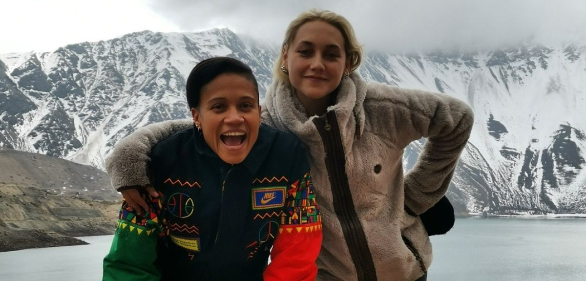 Futbolista Fernanda Pinilla y periodista Grace Lazcano contrajeron matrimonio con íntima ceremonia