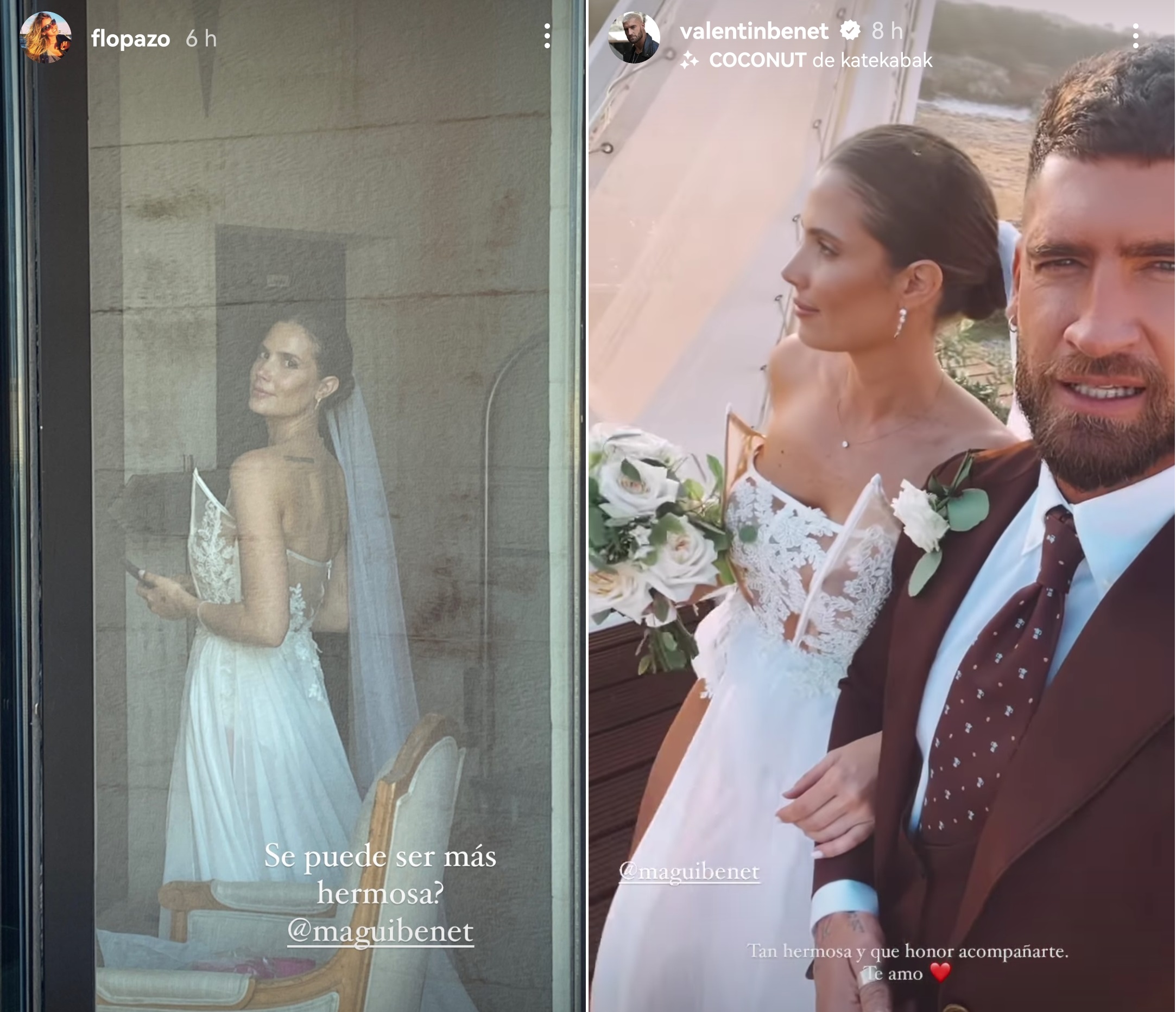 Magui Benet matrimonio Marcelo Marocchino