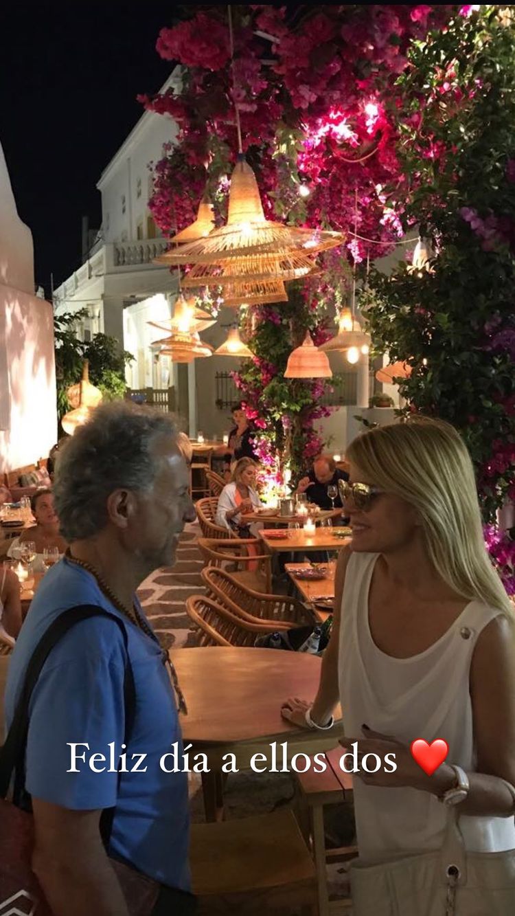 Máximo a Cecilia Bolocco por el día del padre