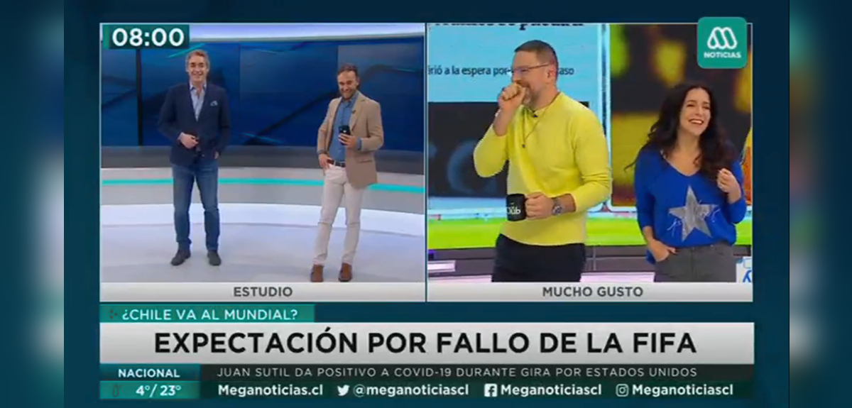 El troleo de Neme a Rodrigo Sepúlveda (y a Boric) en Mucho Gusto: Repenning se unió a la broma