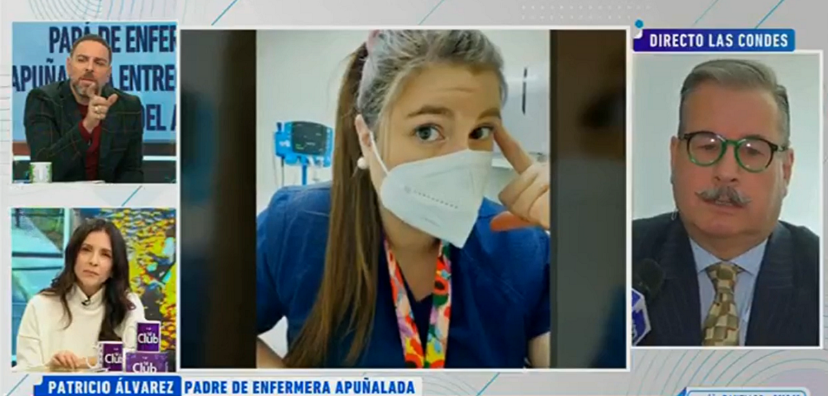 Padre de enfermera apuñalada contó difícil momento que vive la familia tras ataque: 