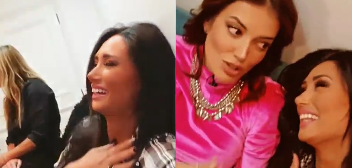 Pamela Díaz lanzó comentario sin filtro contra Chilevisión en improvisado live: 