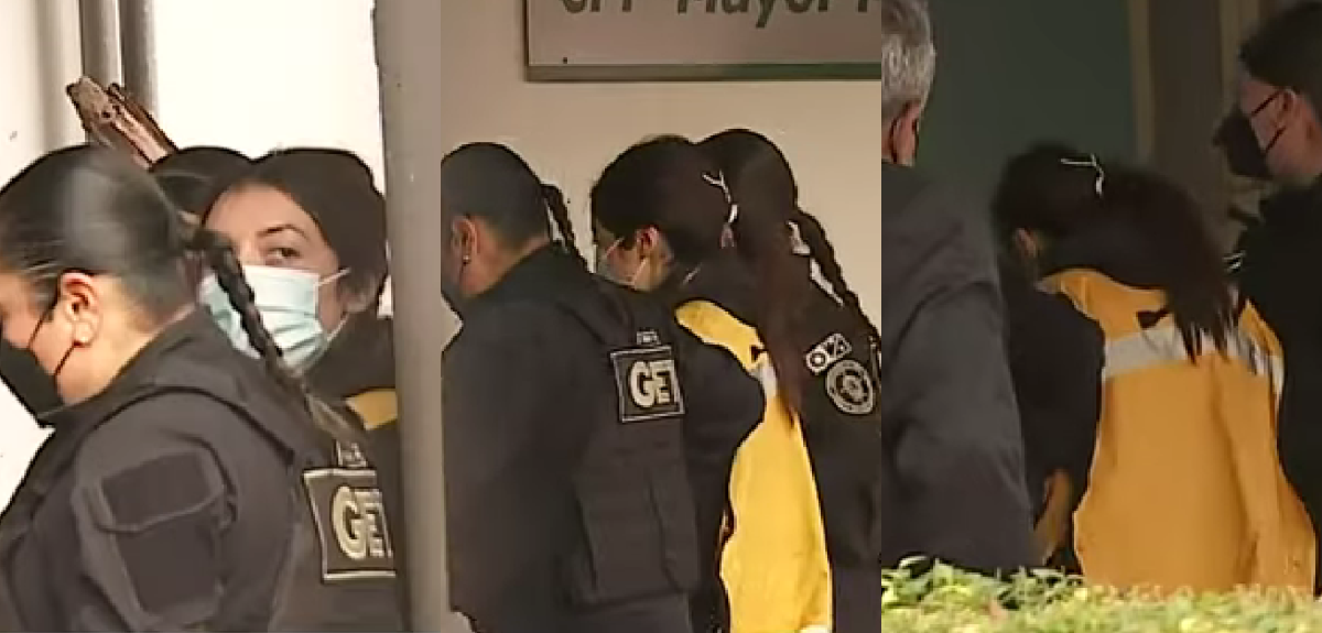 Así fue la llegada a la cárcel de San Miguel de la enfermera acusada de atacar a Pola Álvarez