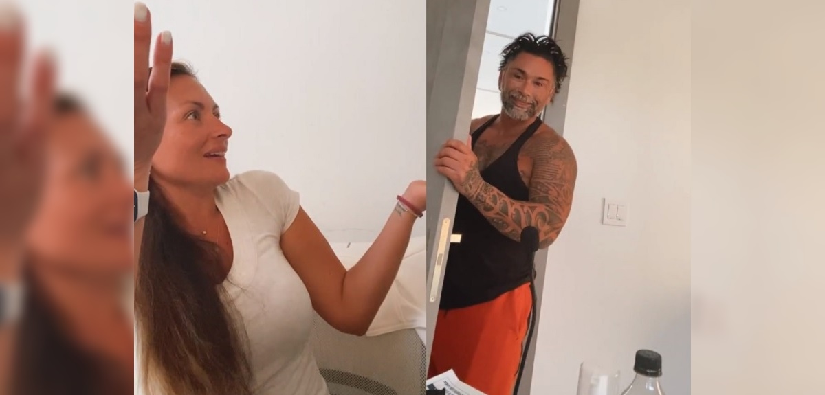 Paula Pavic sufrió con insistente interrupción de Marcelo Ríos en su Live: 