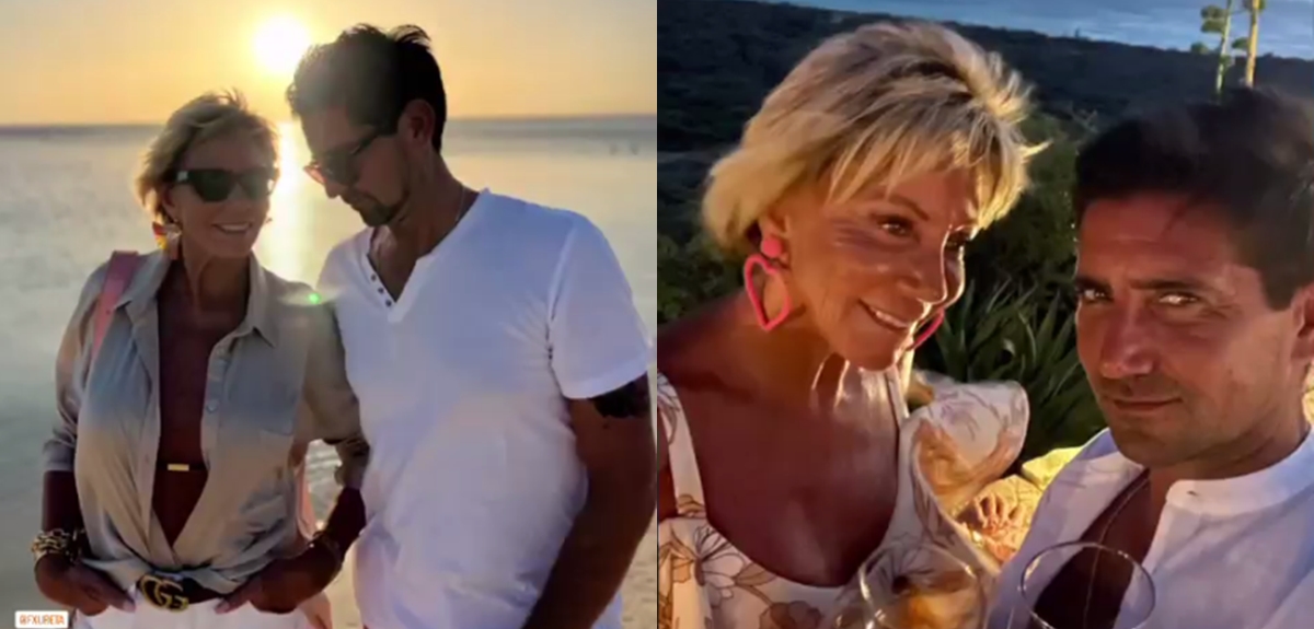 "Paraíso": Raquel Argandoña publicó imágenes de sus románticas vacaciones con Félix Ureta en Aruba