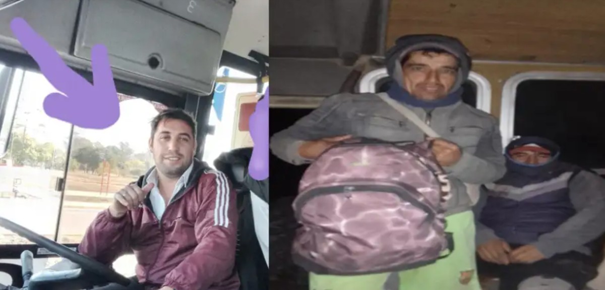 Recolector de papas olvidó cerca de 800 mil pesos en un colectivo en Argentina: recibió gran noticia