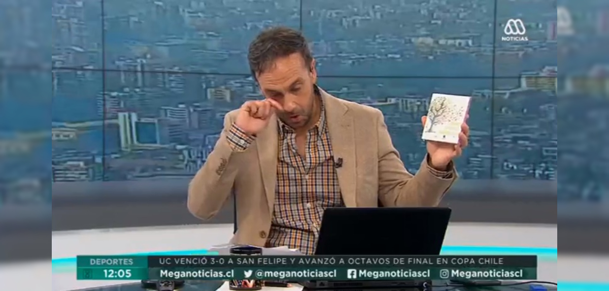 Rodrigo Sepúlveda emocionado