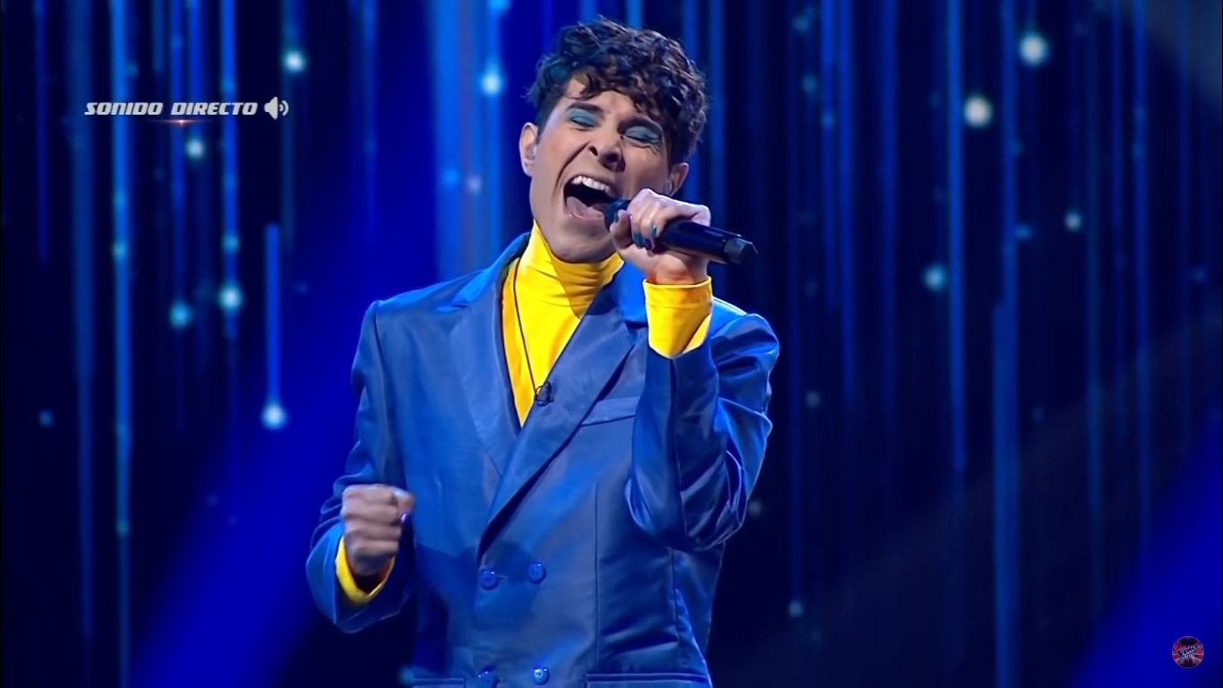 Sergio Meléndez team Cami The Voice