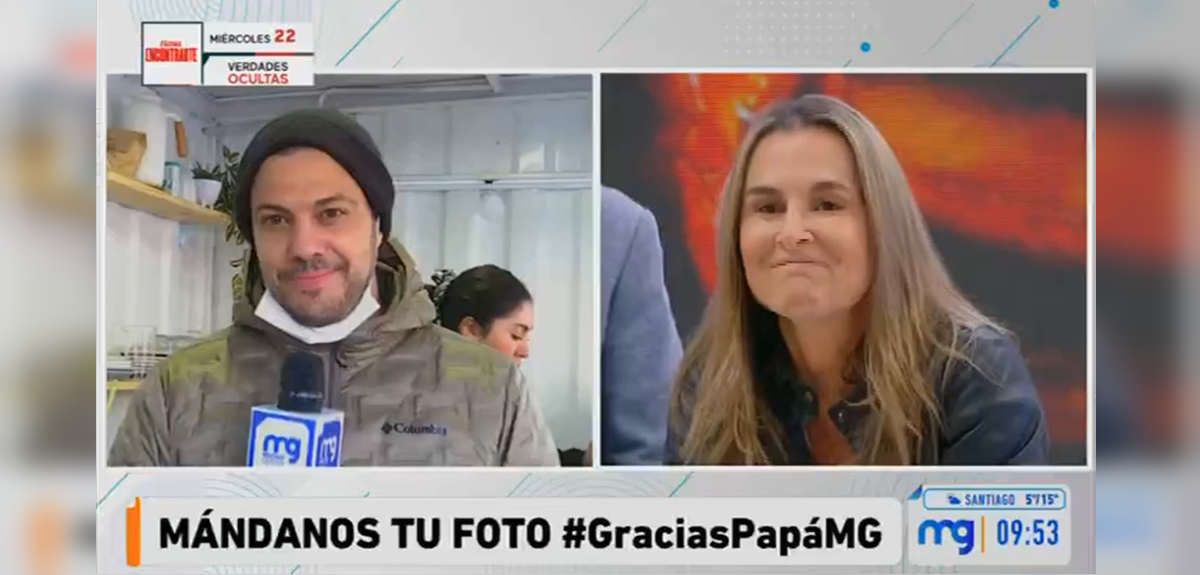 Simón Oliveros vivió su minuto más emotivo en Mucho Gusto al hablar de difícil embarazo de su esposa