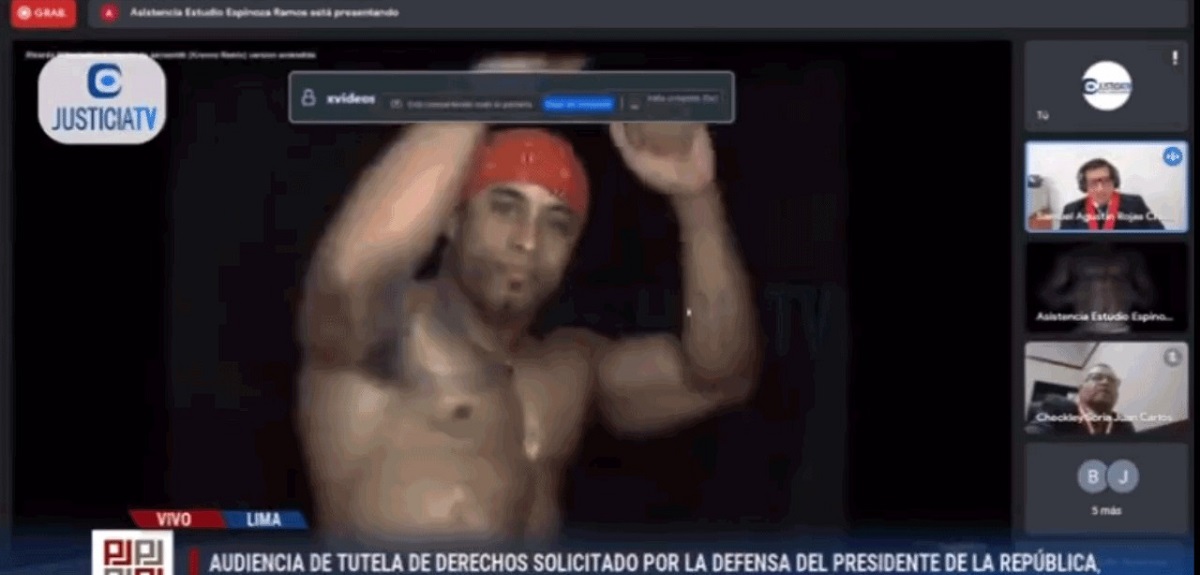 ¿Qué hace Ricardo Milos ahí? Aparición del stripper en audiencia de presidente peruano se hace viral