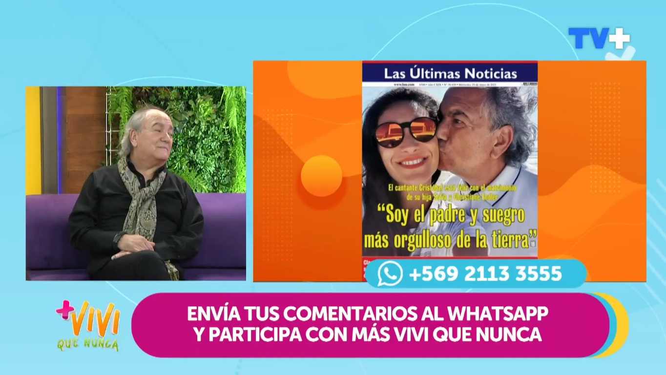 Cristobal suegro Tiane Endler