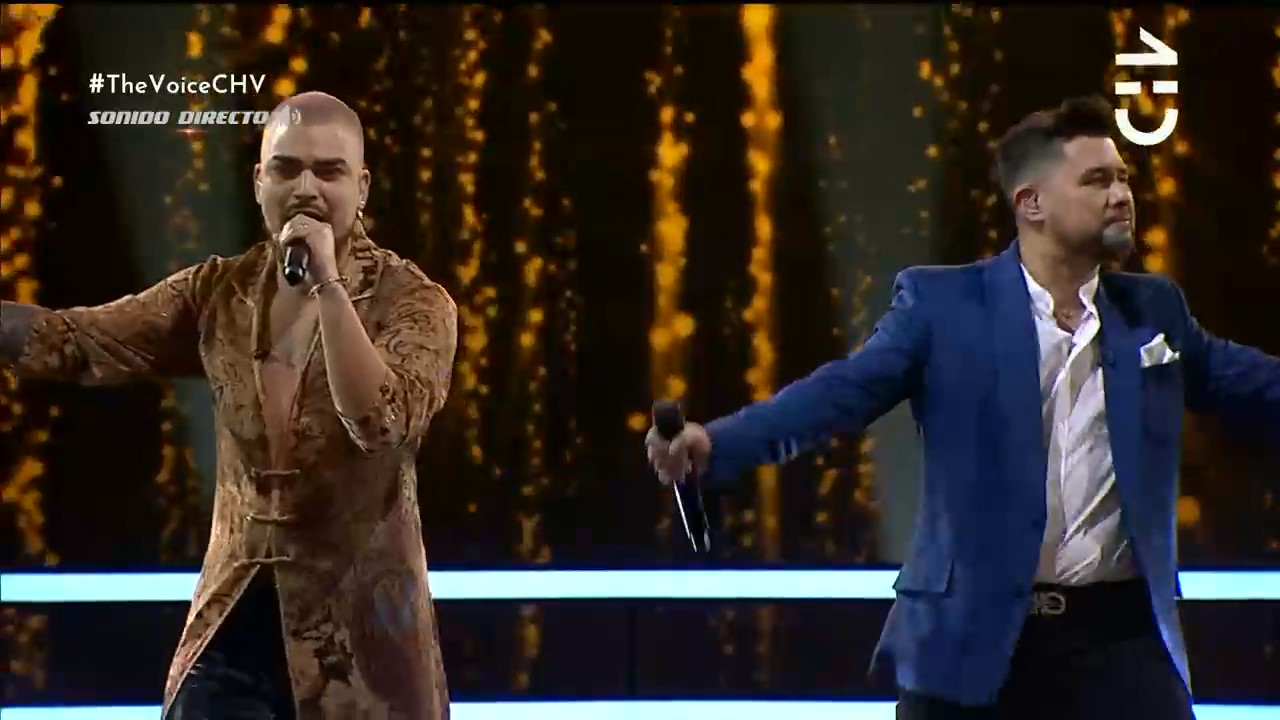 Ex Rojo Paulo Zieballe tuvo un intenso duelo en The Voice Chile: emocionó a Gente de Zona