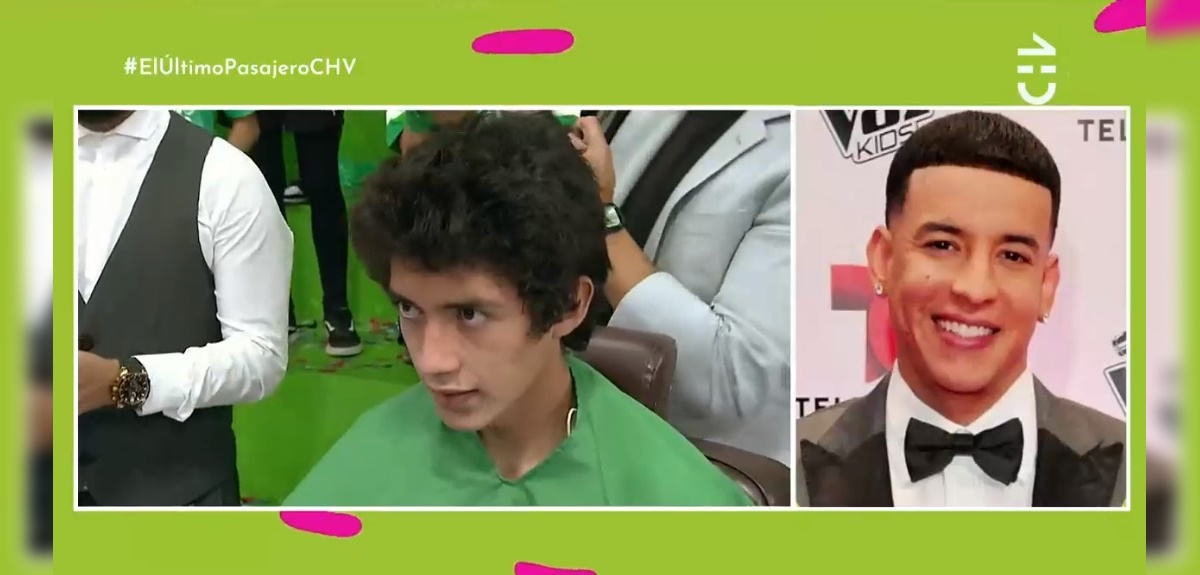 El Último Pasajero tuvo primer corte de pelo de la temporada: joven quedó con look de Daddy Yankee