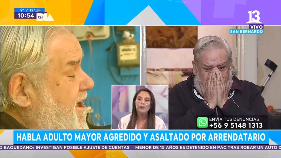 Vecino de San Bernardo amedrentado por vecinos