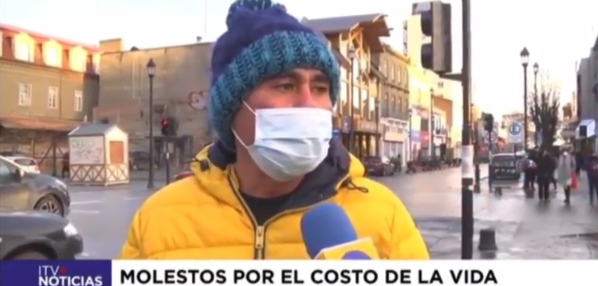 Viralizan opinión de magallánico sobre costo de la vida: 