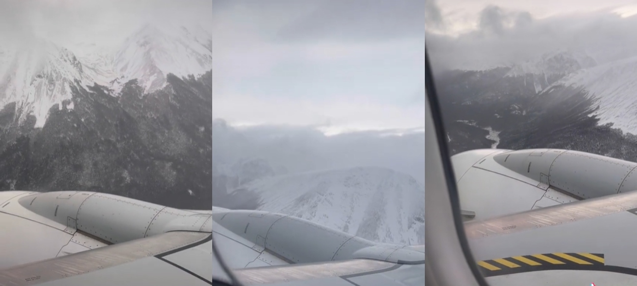 Turbulencias causaron terror en vuelo a Ushuaia: usuario de TikTok grabó desesperante momento