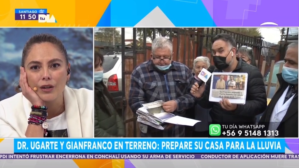Ángeles Araya en matinal Tu Día