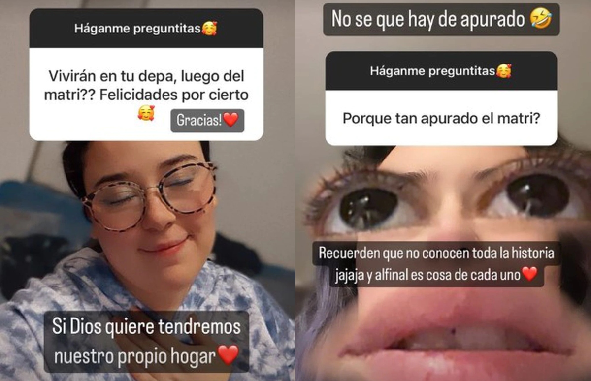 Christell habló de su matrimonio