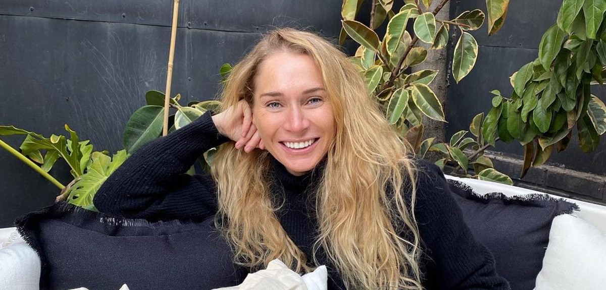 Constanza Mackenna mostró en tierno video junto a su hija cómo avanza su embarazo: “Adiós pantalón