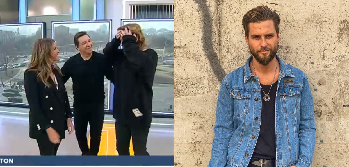 Jean-Philippe Cretton estrenó nuevo cambio de look en pleno matinal de CHV: “Me hice la gran JC”