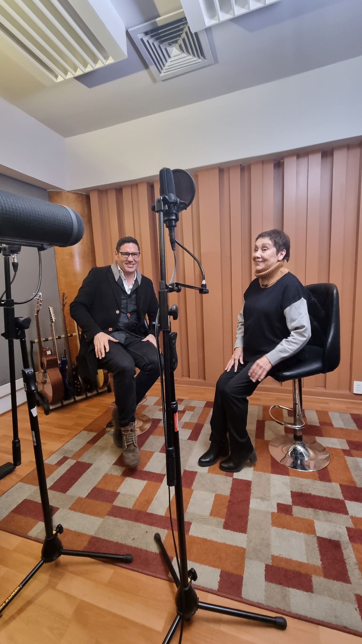 Pancho Saavedra y Gloria Benavides