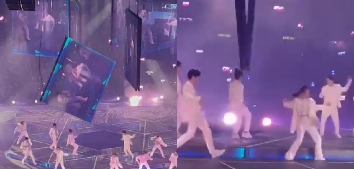 Integrante de boy band es aplastado por pantalla gigante en pleno concierto en Hong Kong