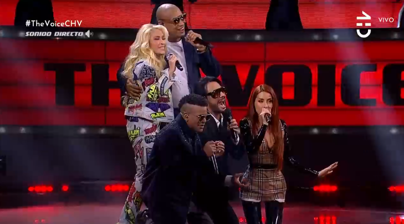 Cami impresionó con su look en The Voice.