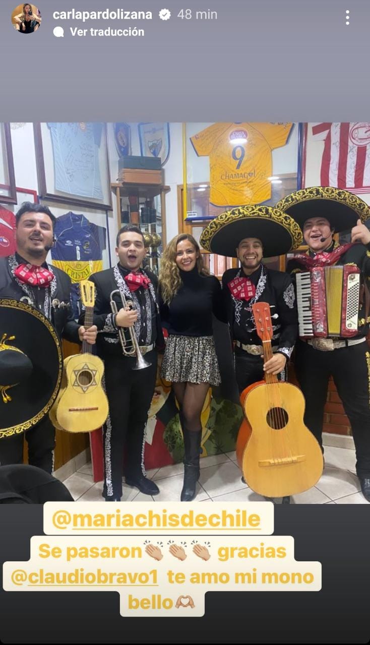 Carla Pardo celebró su cumpleaños con tierna sorpresa de Claudio Bravo: mostró registros del festejo