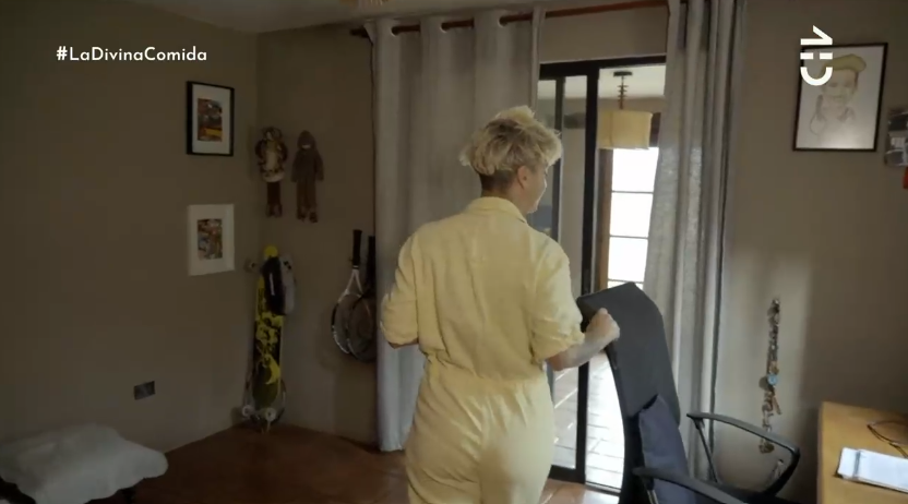 María Jimena Pereyra mostró su casa.