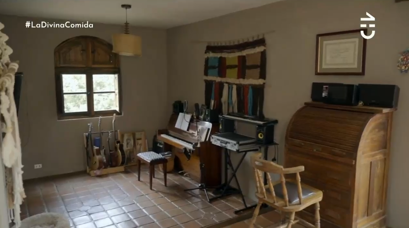 María Jimena Pereyra mostró su casa.