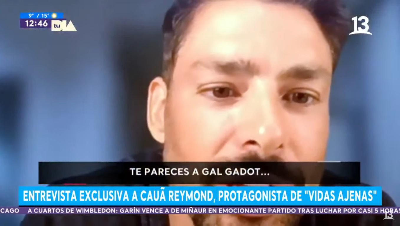 Caua Reymond piropo Ángeles Araya