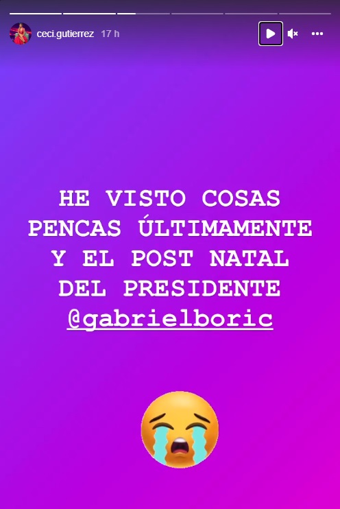 Cecilia Gutiérrez reclamo postnatal