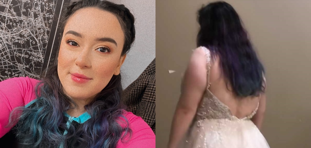 Christell Rodríguez mostró emotivo proceso de elección de vestido de novia: 