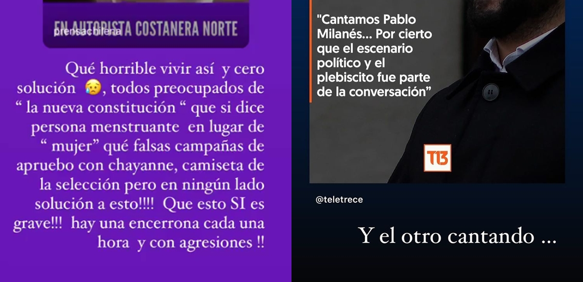Coté López lanzó crítica por la delincuencia en el país: apuntó a la Constitución y contra Boric