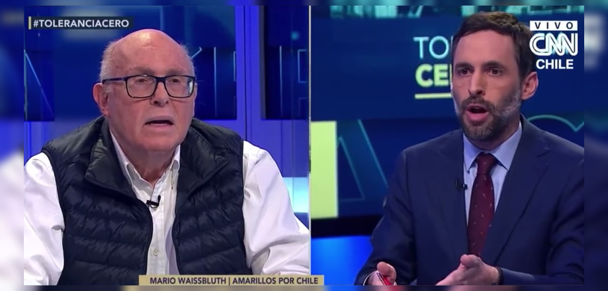 El tenso cruce entre Daniel Matamala y Mario Waissbluth tras fake news sobre inversión en Chile