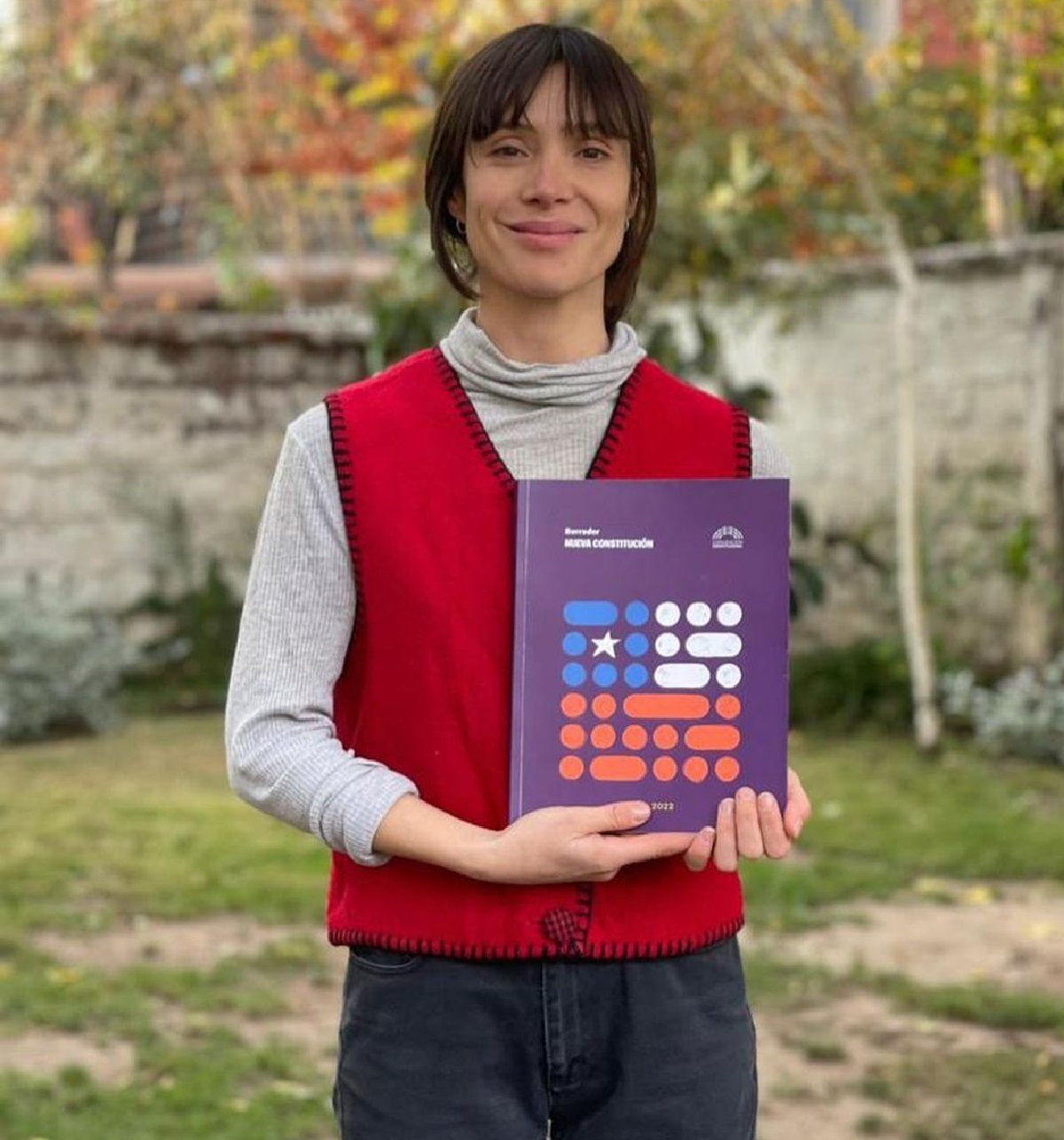 Daniela Ramírez Ley de Baltazar comando Apruebo