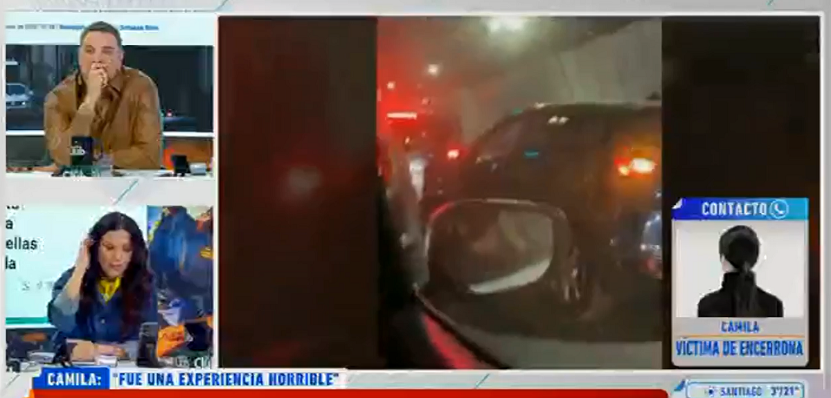 Mujer embarazada víctima de violenta encerrona en Costanera Norte: 