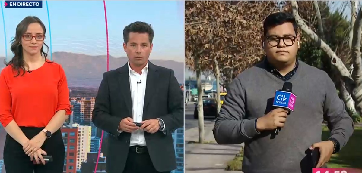 Equipo periodístico de CHV Noticias sufrió asalto en pleno despacho: “Nos acaban de robar”