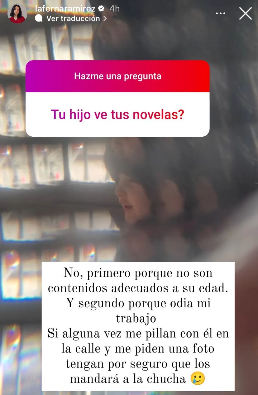 Fernanda Salazar maternidad