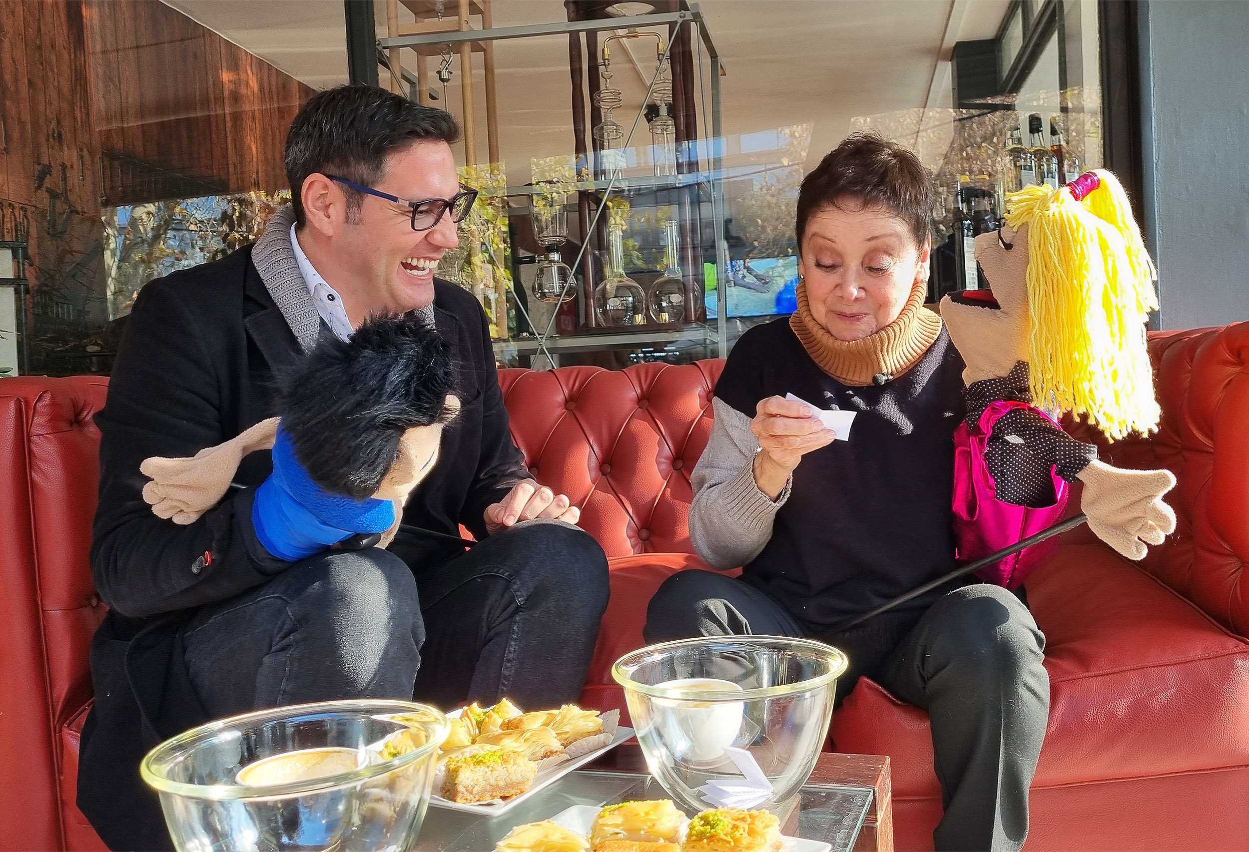 Te paso a buscar Canal 13 Pancho Saavedra Gloria Benavides