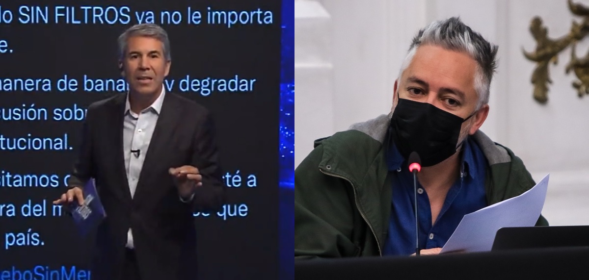 Gonzalo Feito realizó duro emplazamiento a Baradit por atacar su programa Sin Filtros: 