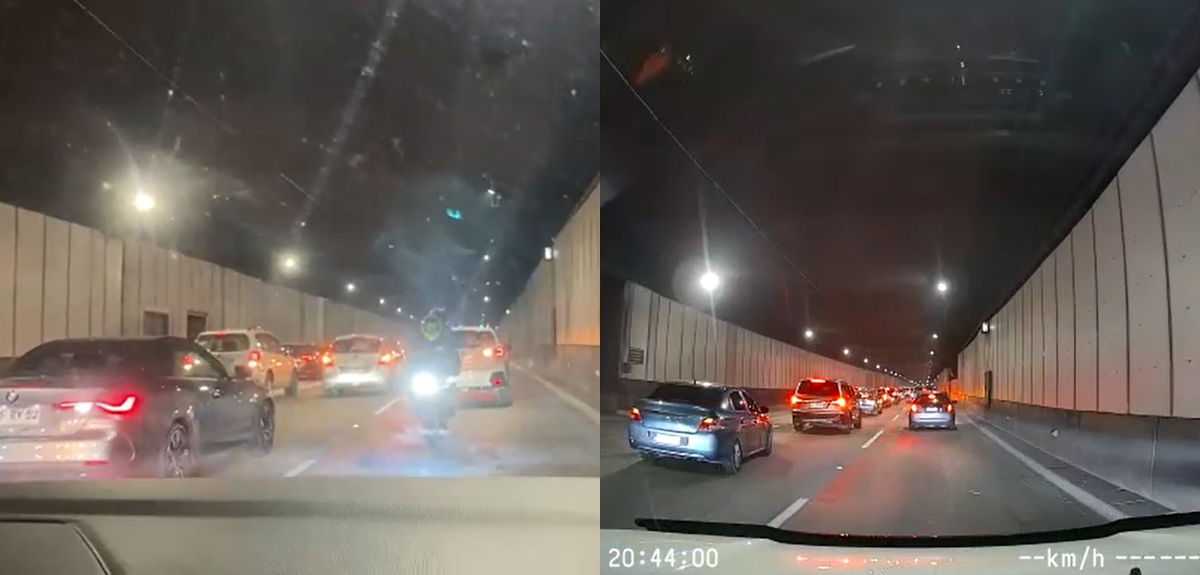 Captan intento de encerrona en Costanera Norte: hecho generó balacera y abandono de dos vehículos