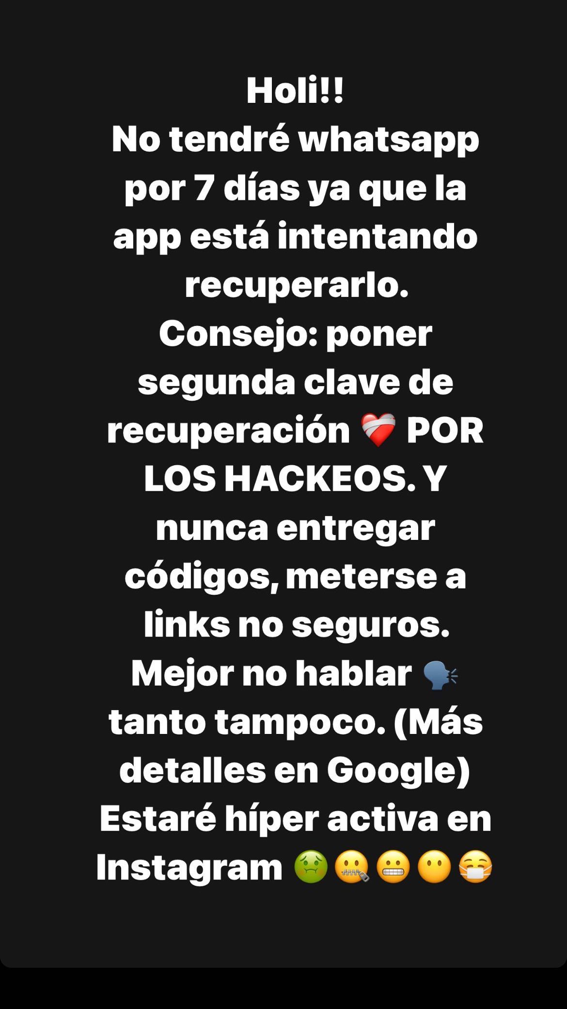 Javiera Díaz de Valdés expuso grave denuncia en redes sociales: "No contesten mensajes de mi teléfono”