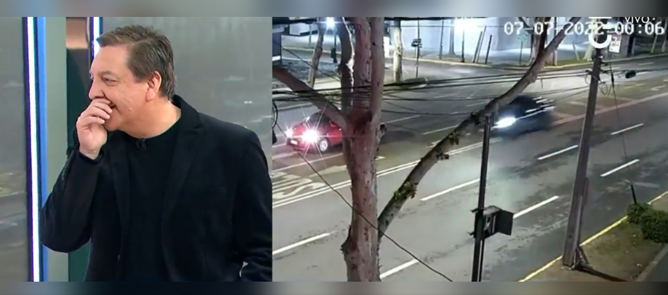 A toda velocidad: cámaras de seguridad captaron desesperado escape de JC Rodríguez de encerrona